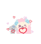 うごく！あらいぐも（個別スタンプ：4）