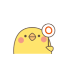 トリ (・θ・) 感情（個別スタンプ：37）