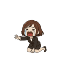 OL奮闘日記 ～うごくよ！（個別スタンプ：1）