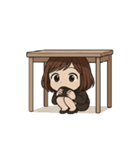 OL奮闘日記 ～うごくよ！（個別スタンプ：3）