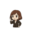 OL奮闘日記 ～うごくよ！（個別スタンプ：17）