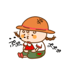 おさげちゃん。【たのしい夏】（個別スタンプ：20）