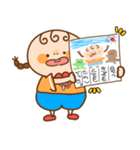 おさげちゃん。【たのしい夏】（個別スタンプ：21）