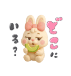 夏！3d！ぶりぶりうさぎ（個別スタンプ：30）