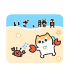 柴犬たけちよの夏の大冒険（個別スタンプ：12）