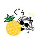 【敬語】夏の日常♡ボブGIRL2（個別スタンプ：4）