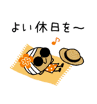 【敬語】夏の日常♡ボブGIRL2（個別スタンプ：35）
