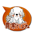 シーズー犬 2025「とにかく暑い！」（個別スタンプ：5）