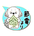 シーズー犬 2025「とにかく暑い！」（個別スタンプ：31）