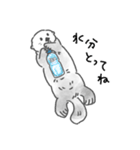 夏に溶けるラッコらこ（個別スタンプ：13）