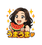 美魔女、夏を制す！（個別スタンプ：4）