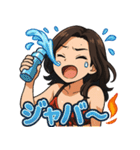 美魔女、夏を制す！（個別スタンプ：12）