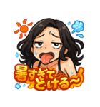 美魔女、夏を制す！（個別スタンプ：22）