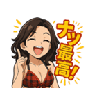美魔女、夏を制す！（個別スタンプ：30）