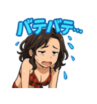美魔女、夏を制す！（個別スタンプ：33）