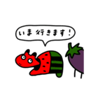 【動く】夏べこたち（夏の赤べこ）（個別スタンプ：10）