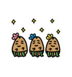 【動く】夏べこたち（夏の赤べこ）（個別スタンプ：19）