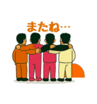 仲間と連携！協力＆応援スタンプ集 69（個別スタンプ：40）