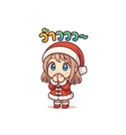 サンタガール＠真夏のタイ語スタンプ 70（個別スタンプ：6）