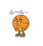 バスケットくんのかわいいスタンプ（個別スタンプ：10）