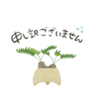 ずっとつかえる♡大人の多肉・観葉植物（個別スタンプ：24）