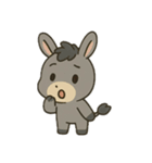 カモノハシとロバとアライグマの物語（個別スタンプ：7）