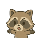 カモノハシとロバとアライグマの物語（個別スタンプ：12）
