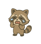 カモノハシとロバとアライグマの物語（個別スタンプ：17）