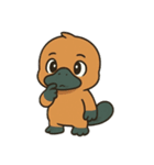 カモノハシとロバとアライグマの物語（個別スタンプ：23）