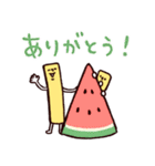 ♡夏ポテポテト♡（個別スタンプ：24）