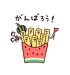 ♡夏ポテポテト♡（個別スタンプ：37）