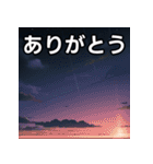 梅雨空雲スタンプ（個別スタンプ：3）