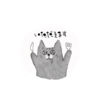 きっとたぶん猫（個別スタンプ：6）