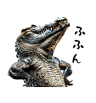 ワニ×3Dリアル！迫力満点（個別スタンプ：8）