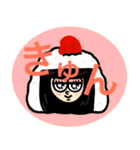 具沢山おにぎりっ子たち。（個別スタンプ：7）