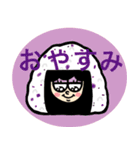 具沢山おにぎりっ子たち。（個別スタンプ：14）