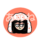具沢山おにぎりっ子たち。（個別スタンプ：16）