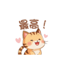 【トラ猫】毎日可愛がってほしい（個別スタンプ：22）