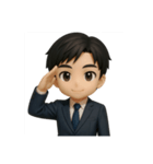 会社員でございます（個別スタンプ：4）