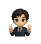 会社員でございます（個別スタンプ：6）