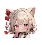 にゃんこみみガール（個別スタンプ：26）