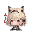 にゃんこみみガール（個別スタンプ：39）