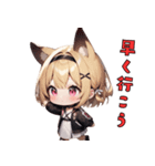 にゃんこみみガール（個別スタンプ：40）