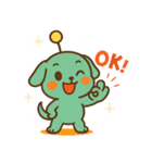 オークレイ・ちび犬（個別スタンプ：6）