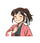 新撰組 ガールズ 日常 刀 壬生浪士（個別スタンプ：2）