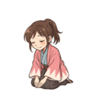 新撰組 ガールズ 日常 刀 壬生浪士（個別スタンプ：12）