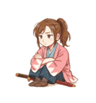 新撰組 ガールズ 日常 刀 壬生浪士（個別スタンプ：18）
