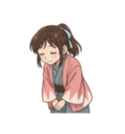 新撰組 ガールズ 日常 刀 壬生浪士（個別スタンプ：22）