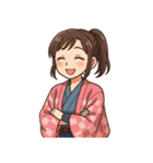 新撰組 ガールズ 日常 刀 壬生浪士（個別スタンプ：23）