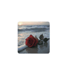 くすんだ薔薇と海.Dull roses and the sea.（個別スタンプ：14）